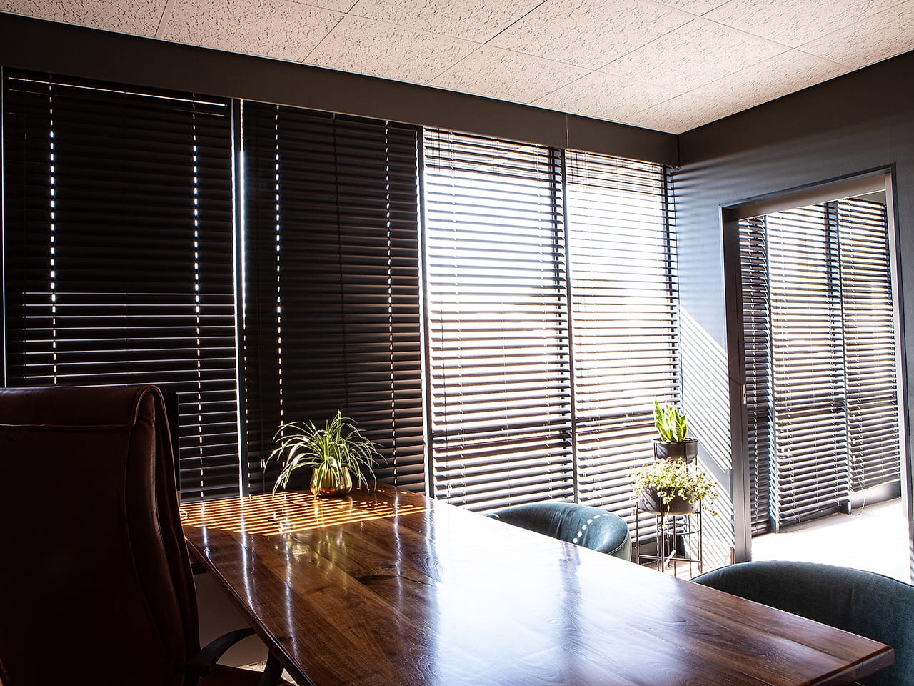 The practice meeting room, where the multidisciplinary team discusses patient care.